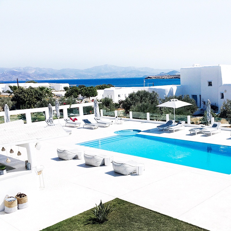 luxury White Dunes hotel Naoussa Paros island