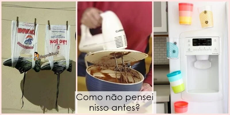 Como não pensei nisso antes? Truques e dicas para o dia a dia