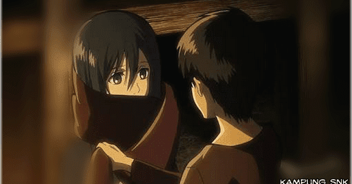 Gambar Attack On Titan Eren Dan Mikasa - Gambar Anime Keren