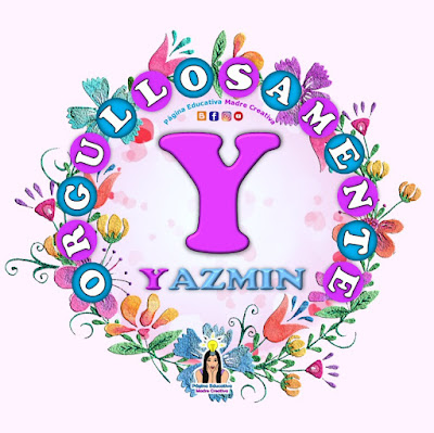 Nombre Yazmin - Carteles para mujeres - Día de la mujer