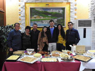 My PST family during a cultural event - Peace Corps Macedonia