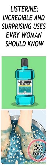 Listerine: Incredible And Surprising Uses Every Woman Should Know