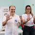 Confiante no 2º turno, Ricardo Nicolau 77 vota com a família e diz que povo ainda quer mudança verdadeira: ‘Vamos à vitória’