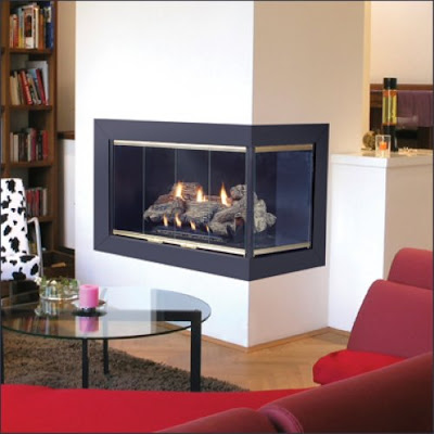 Corner Fireplace for Your Small Apartment