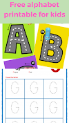 Free alphabet printable for kids