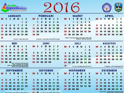 Kalender Dapodik 2016