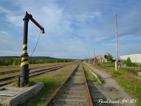 Вид на станцию Алакуртти. Фото 2011 года.