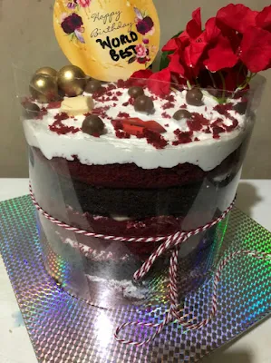 a cake product of Cakeroyale Confectionary Lagos