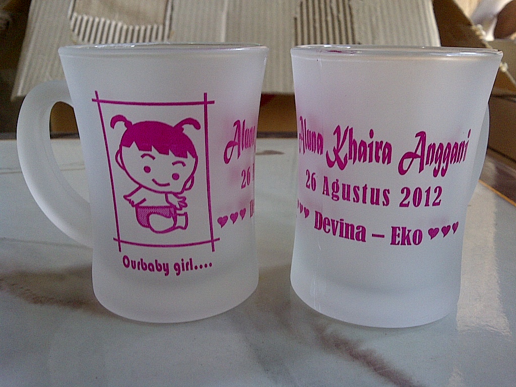  Souvenir Gelas Cantik Mug Sexy