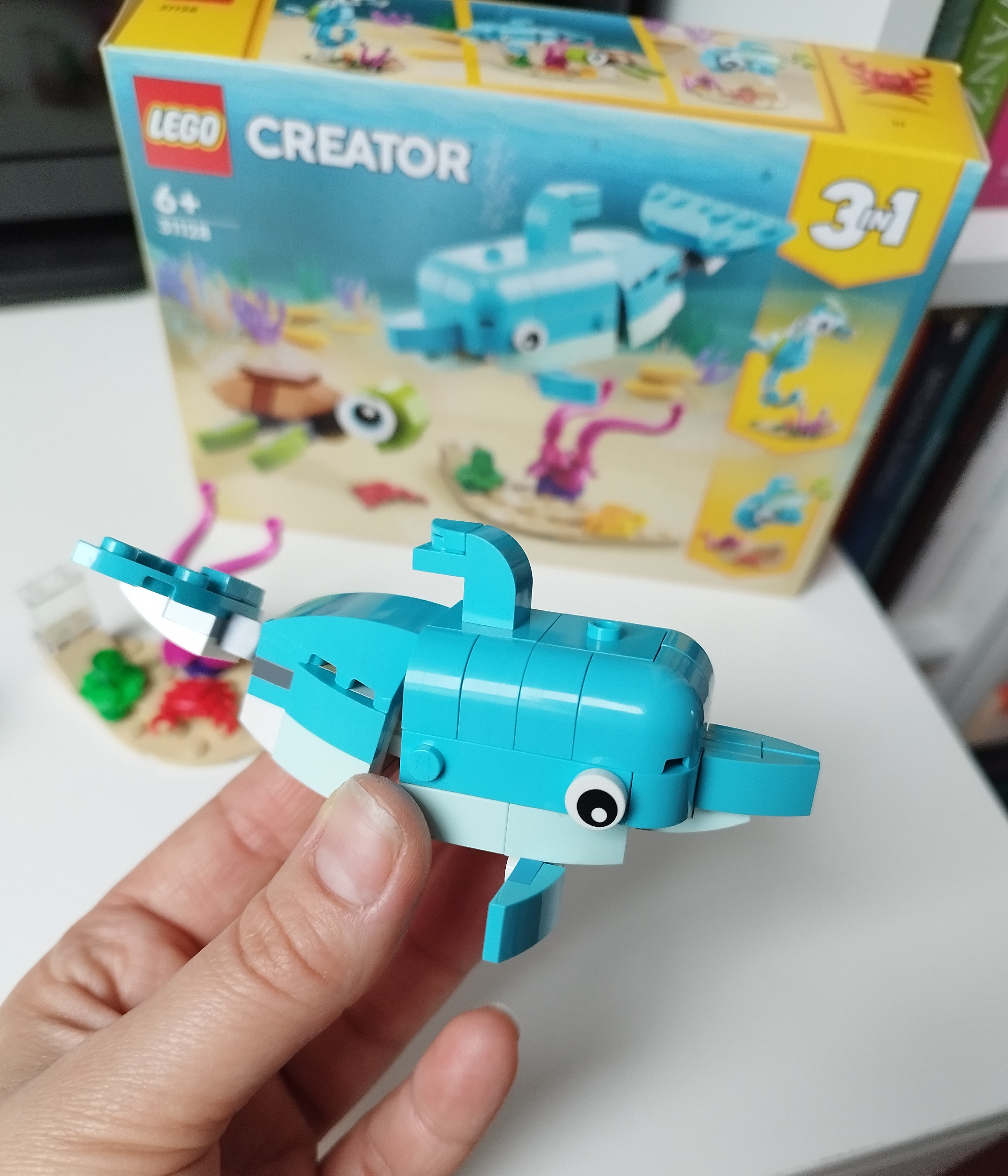 LEGO Creator 3 w 1 delfin i żółw - TaniaKsiazka.pl