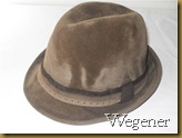 Topi Fedora Wegener coklat