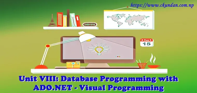 Database Programming with ADO.NET – Visual Programming