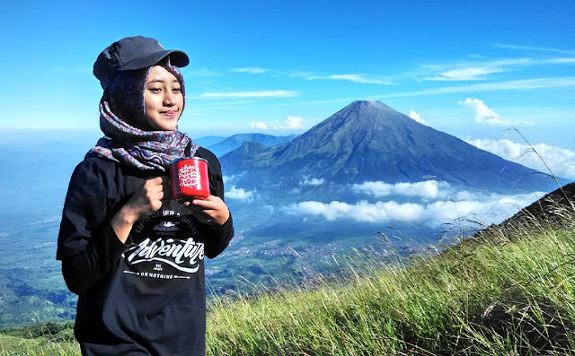 foto instragram Siska Kusmayanti, pendaki cantik