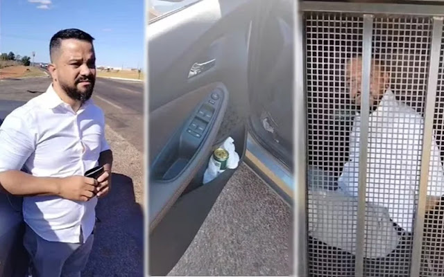 Padre bolsonarista é preso após dirigir bêbado e tentar subornar e agredir policiais
