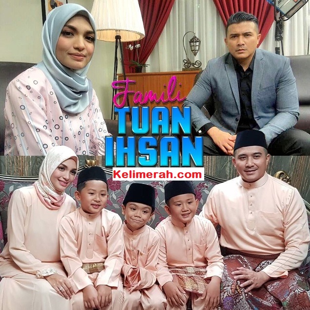 Telemovie Famili Tuan Ihsan Lakonan Aaron Aziz, Amyra Rosli  kelimerah