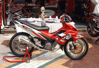 Modifikasi Ala Road Race Yamaha New Jupiter Mx