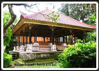  Desain  Bentuk  Rumah  Adat Bali  dan Penjelasannya Rumah  