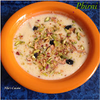 Phirni / Rice Pudding