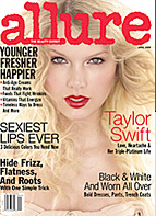 Taylor Swift Allure cover