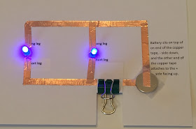 Paper circuits for kids program