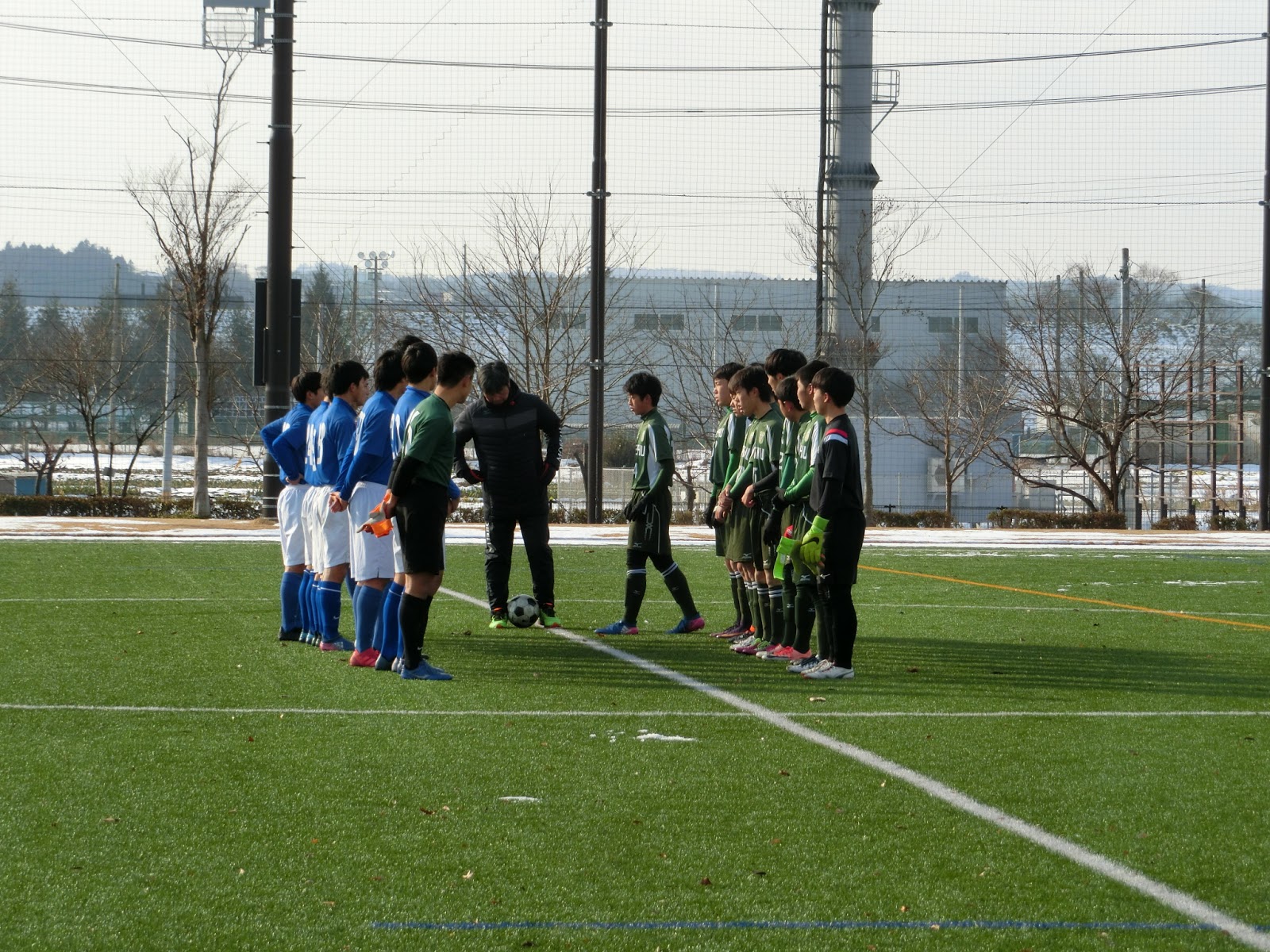 専修大学北上高校男子サッカー部 Vs秋田工業