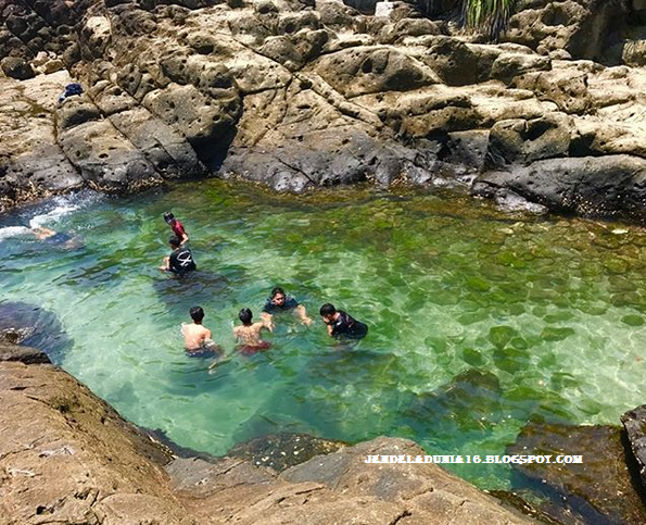 [http://FindWisata.blogspot.com] Pantai Wediombo, Pantai Yang Memiliki Sejuta Pesona Keindahan Dan Laguna Berbentuk Kolam