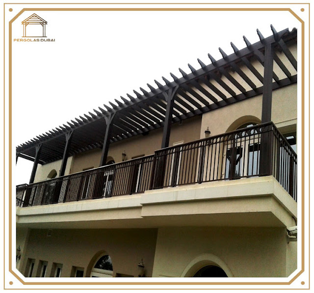 Balcony Pergola Project at Jumeirah Golf