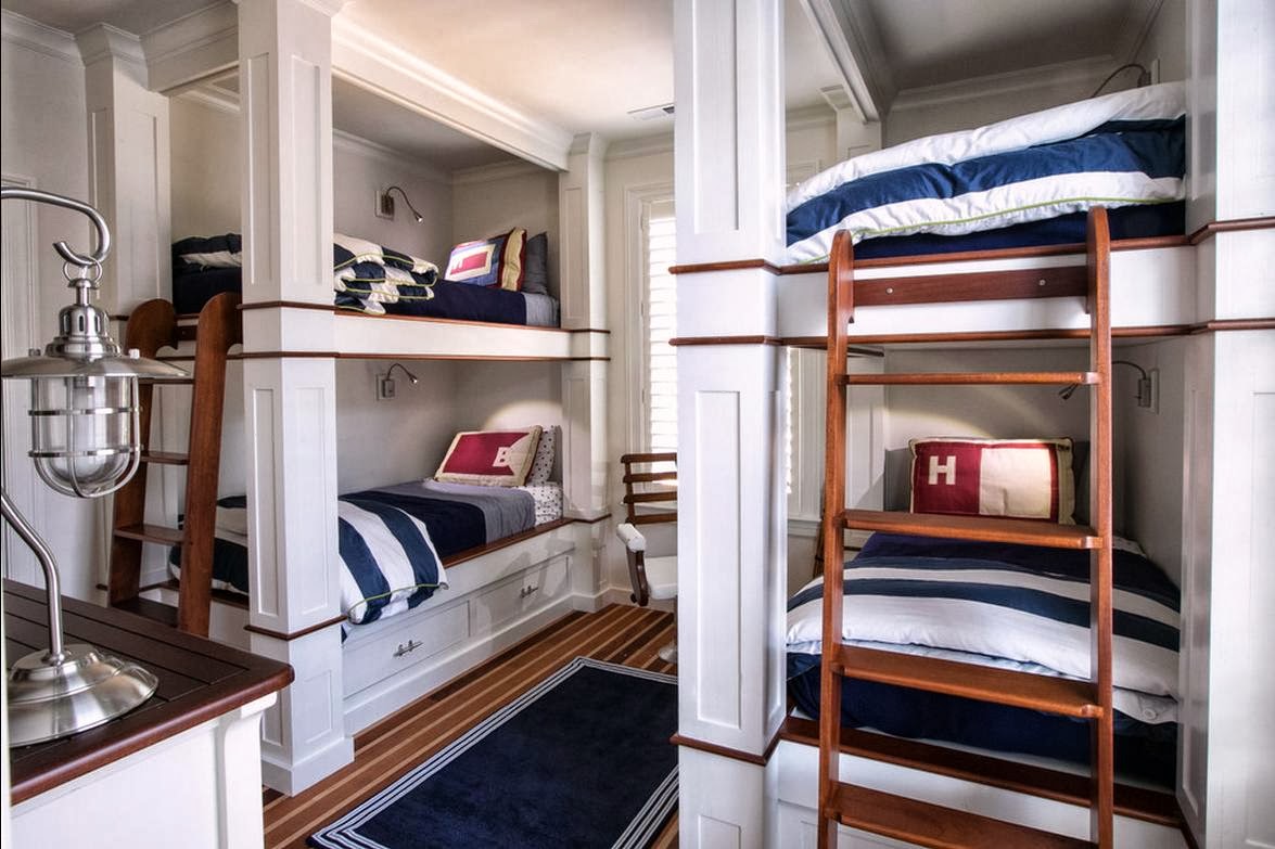 Nautical Bunk Bed Rooms