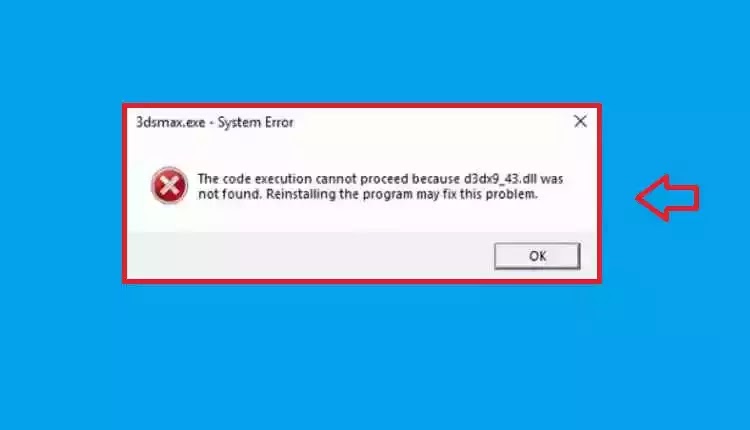 How to solve d3dx9_43 dll error in the pc games?