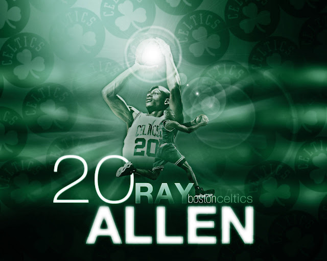 ray allen shooting sleeve. Allen, celtics today is