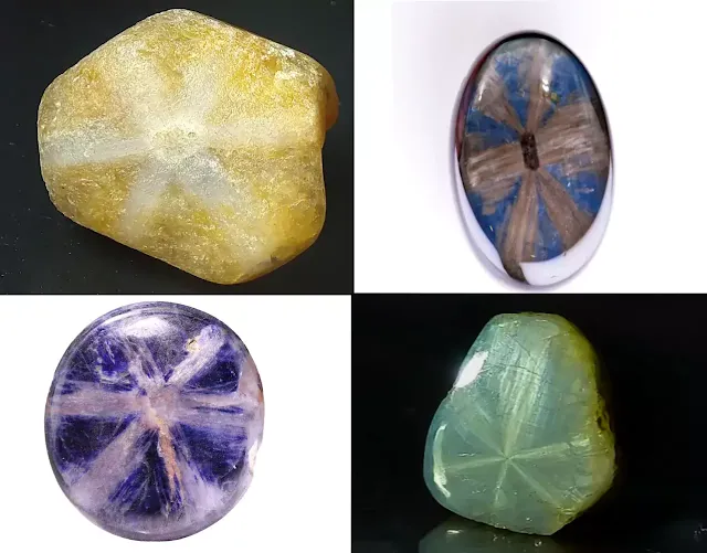 Trapiche Sapphire colors