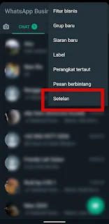 Cara Mengunci Aplikasi WhatsApp Business