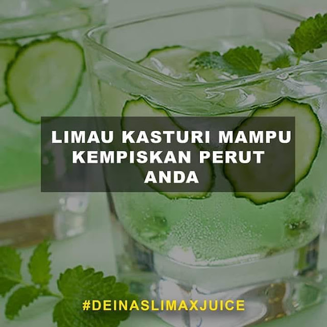 LIMAU KASTURI MAMPU KEMPISKAN PERUT ANDA