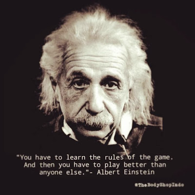 Einstein said