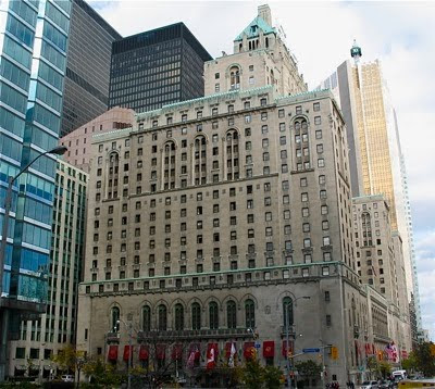 The Fairmont Royal York.