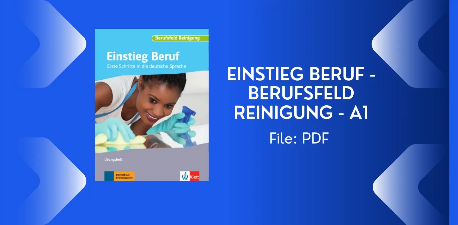 Free German Books : Einstieg Beruf - Berufsfeld Reinigung - A1