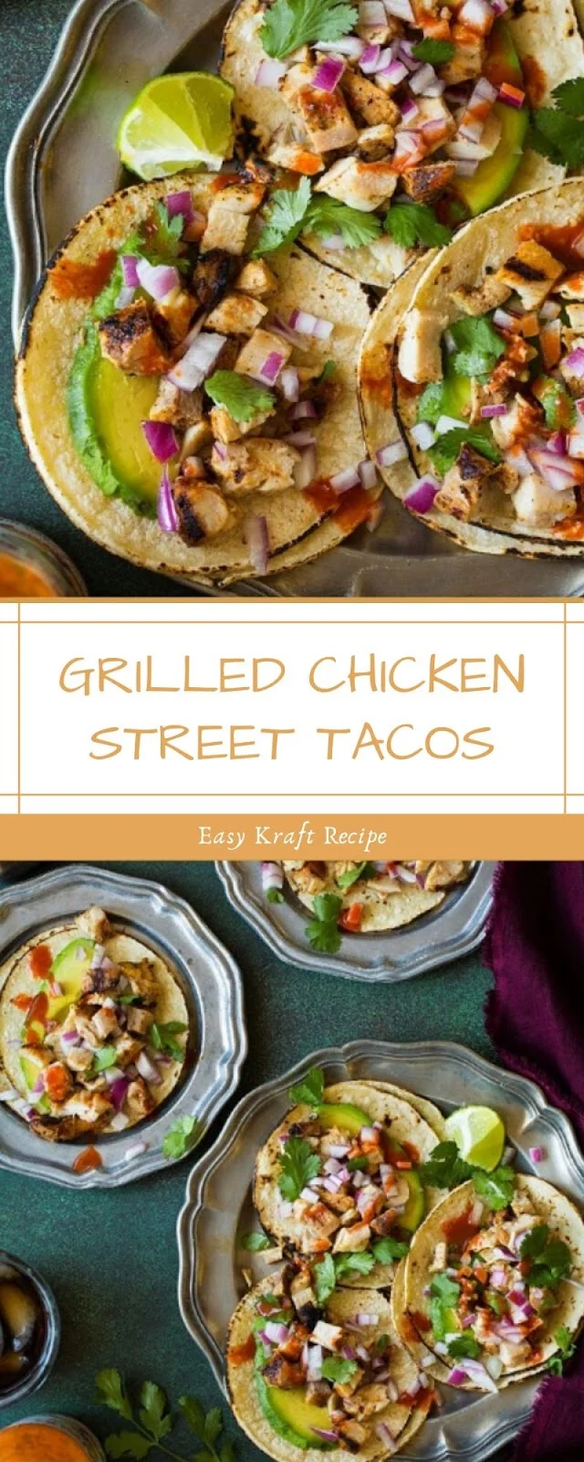 GRILLED CHICKEN STREET TACOS