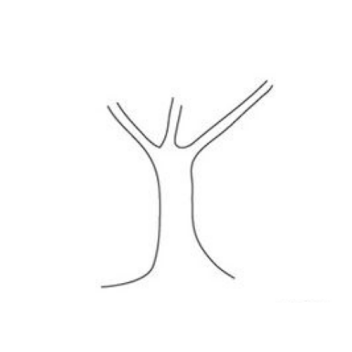 How To Draw Tree With Branches And Leaves Easy