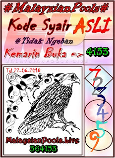 Prediksi Ramalan Angka Jitu Togel Malaysia Pools 22 Juni 2018