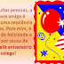 Mensagem de Aniversário Para muitas pessoas
