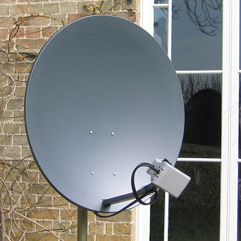 simple satellite dish antenna