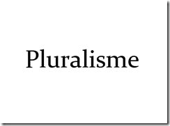 Pengertian Pluralisme