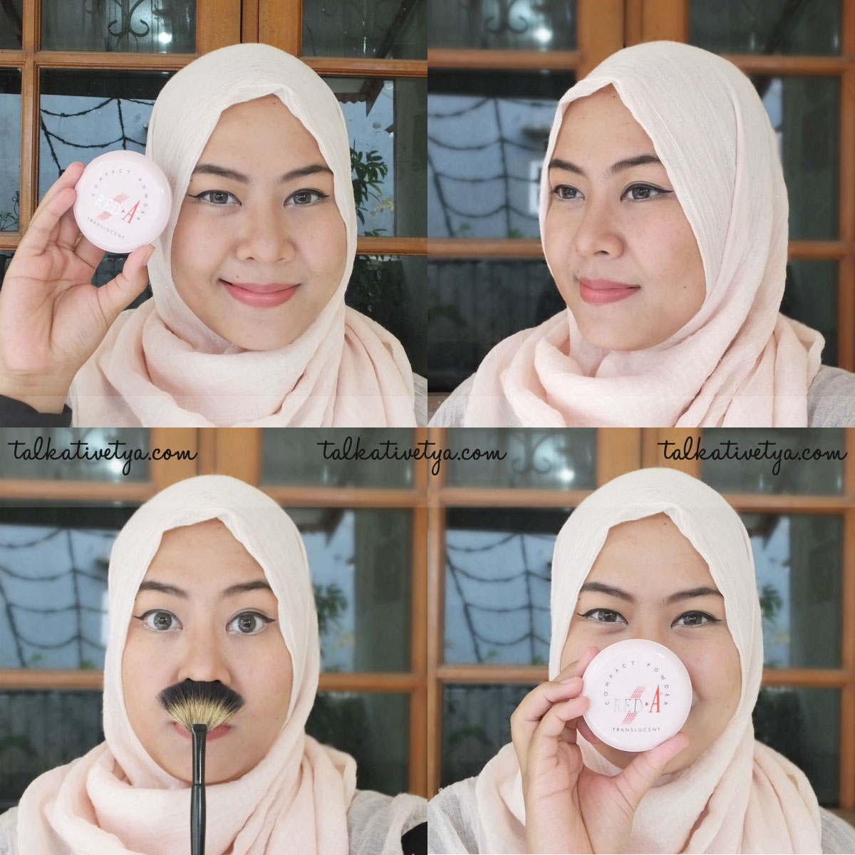 REVIEW RED A Compact Powder Translucent Talkative Tya