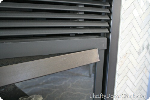 high heat paint on fireplace