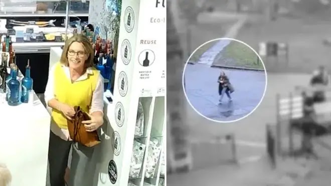 CCTV shows last-known movements of missing woman