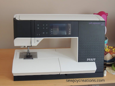 PFAFF sewing machine quilt expression 720