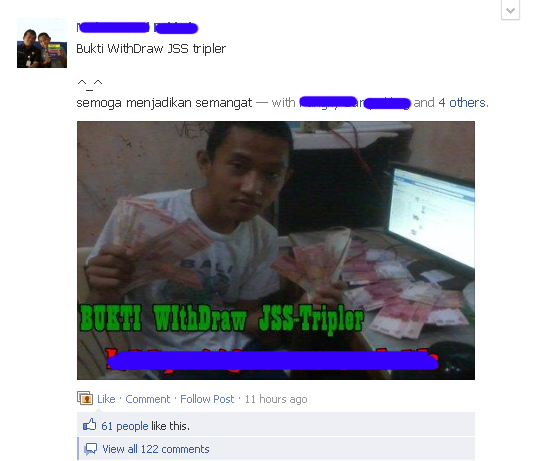 testimonial cerita dan kisah nyata member yang sukses di profitclicking8