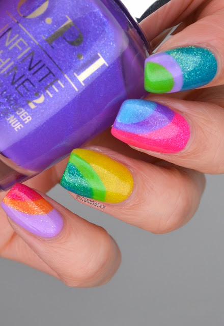 Rainbow Nail Art