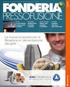 Fonderia Pressofusione 2014-01 - Marzo 2014 | ISSN 0015-6078 | TRUE PDF | Trimestrale | Professionisti | Fonderia
La rivista storica dedicata alle fonderie.
Giunta al 59° anno di vita la rivista Fonderia Pressofusione continua a essere un insostituibile strumento per l’aggiornamento professionale delle fonderie ferrose e non ferrose. Con la presentazione di nuove macchine e di nuovi impianti, con ampi articoli applicativi realizzati direttamente nelle fonderie, con gli articoli tecnici dedicati ai processi di fusione e alle tecniche di produzione, Fonderia Pressofusione segue il passo di un settore in continuo rinnovamento e che fa dell’innovazione tecnologica la sua arma vincente.