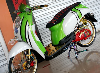 modifikasi motor scoopy